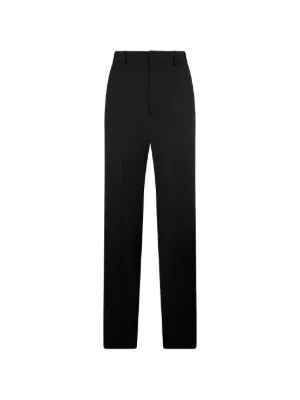 JIL SANDER スラックス　センタープレスパンツ　46 Jil Sander センタープレス パンツ | ブラック | FARFETCH JP