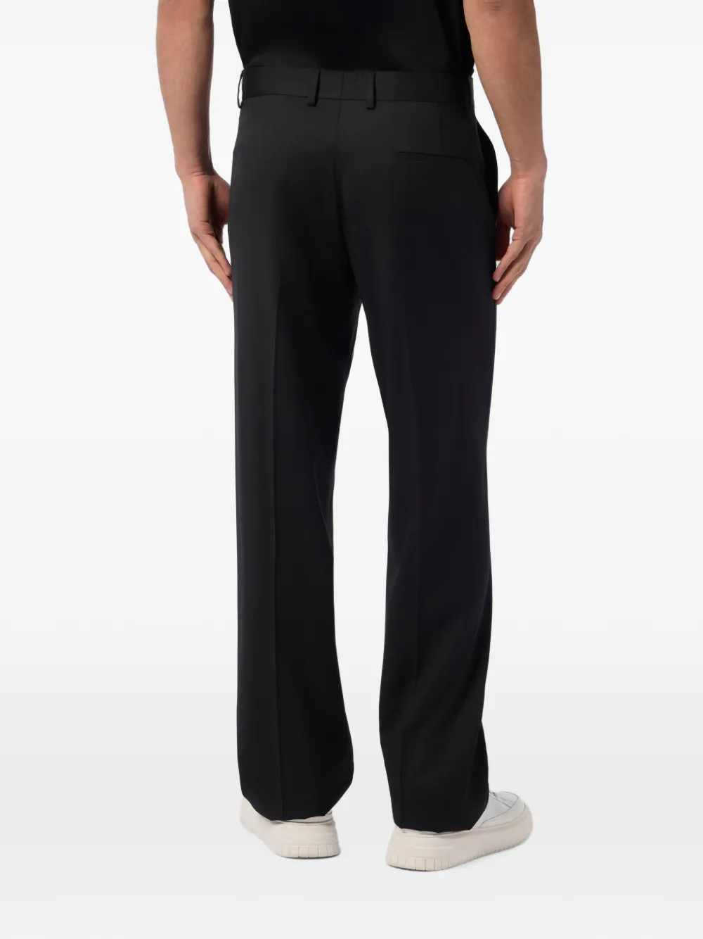Billionaire Ruimvallende broek Zwart