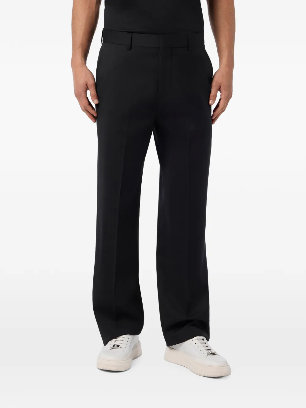 Billionaire Ruimvallende broek Zwart