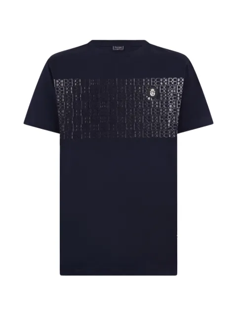 Billionaire T-Shirt mit Monogramm-Print