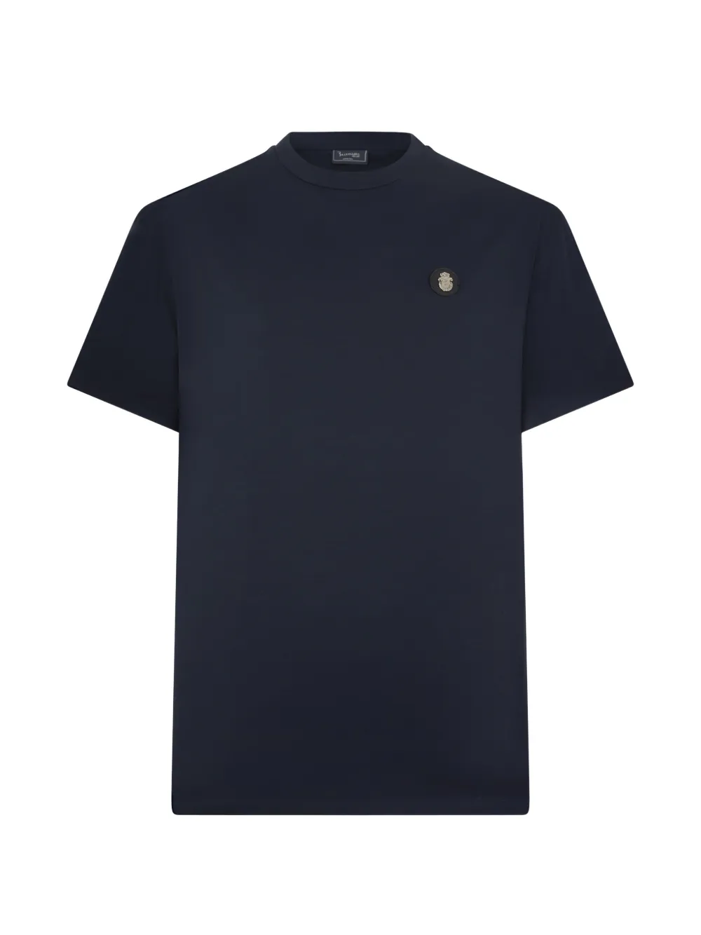 Billionaire logo-patch T-shirt - Blau