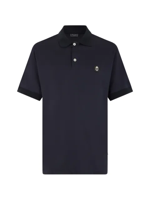 Billionaire appliqué basic polo shirt