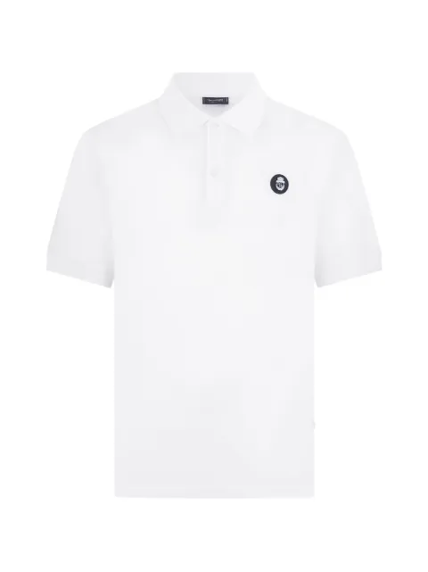 Billionaire logo-patch polo shirt