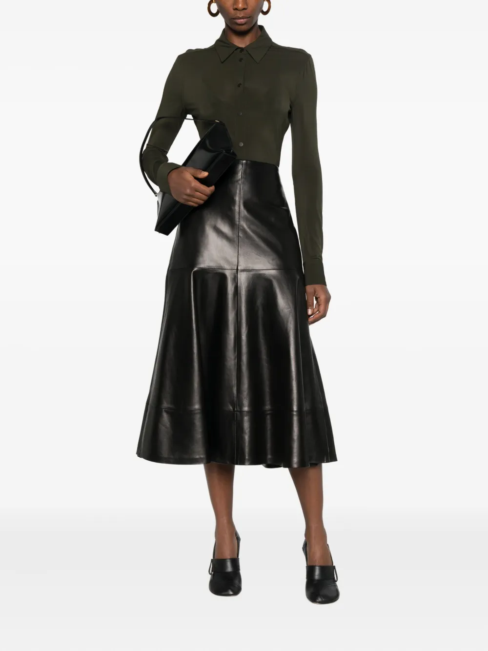 Alaïa button-up long-sleeve shirt | Shirts | Image 2