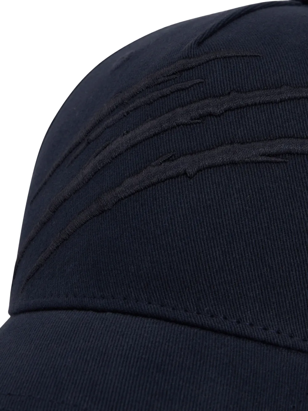 Plein Sport Honkbalpet met geborduurd logo Blauw