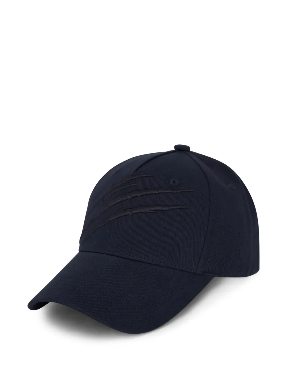 Plein Sport Baseballkappe mit Logo-Stickerei - Blau