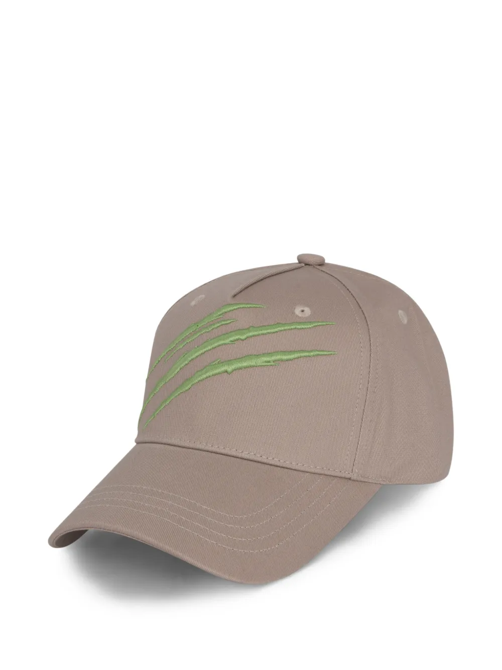 Plein Sport Baseballkappe mit Logo-Stickerei - Nude