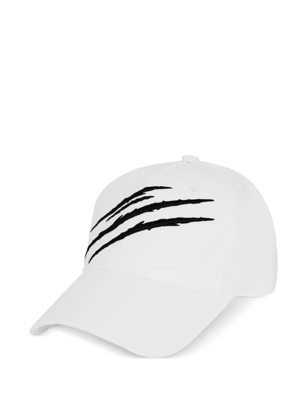 Plein Sport Cappello da baseball con logo - Bianco