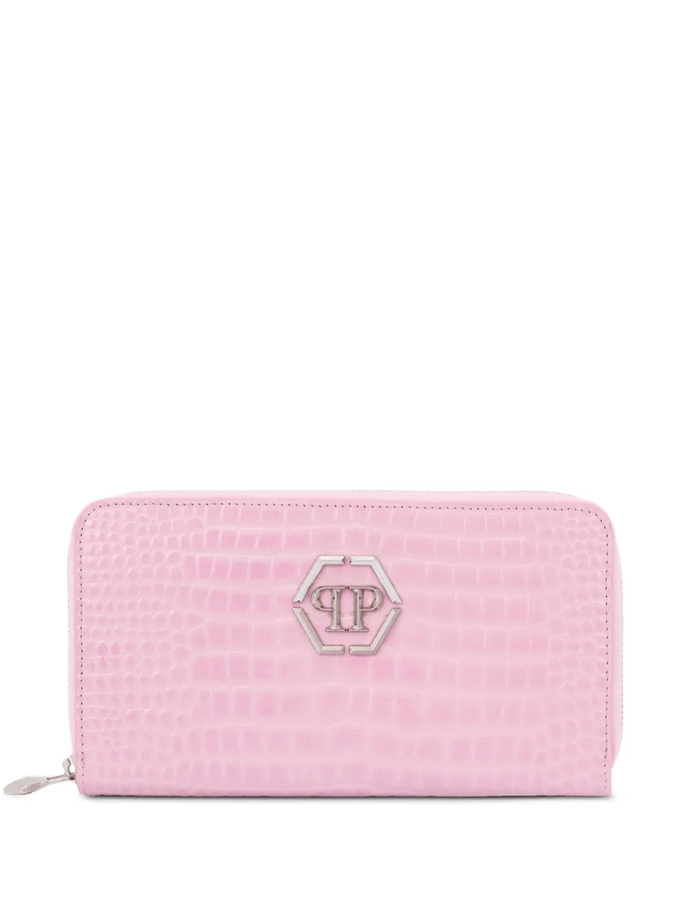 Philipp Plein zip-around wallet - Rosa