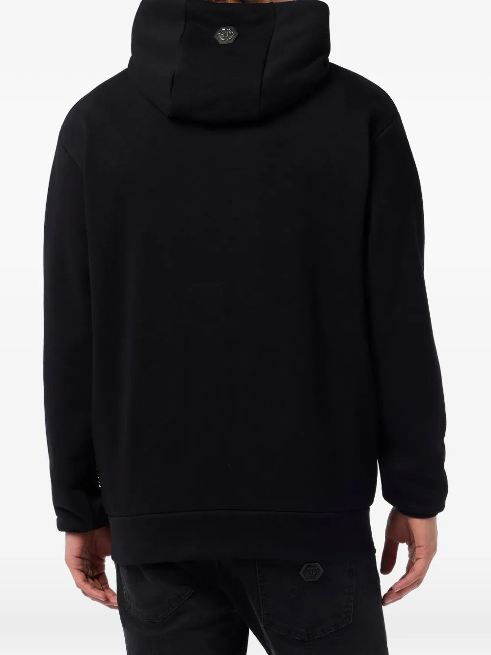 Philipp Plein Hoodie met grafische print Zwart