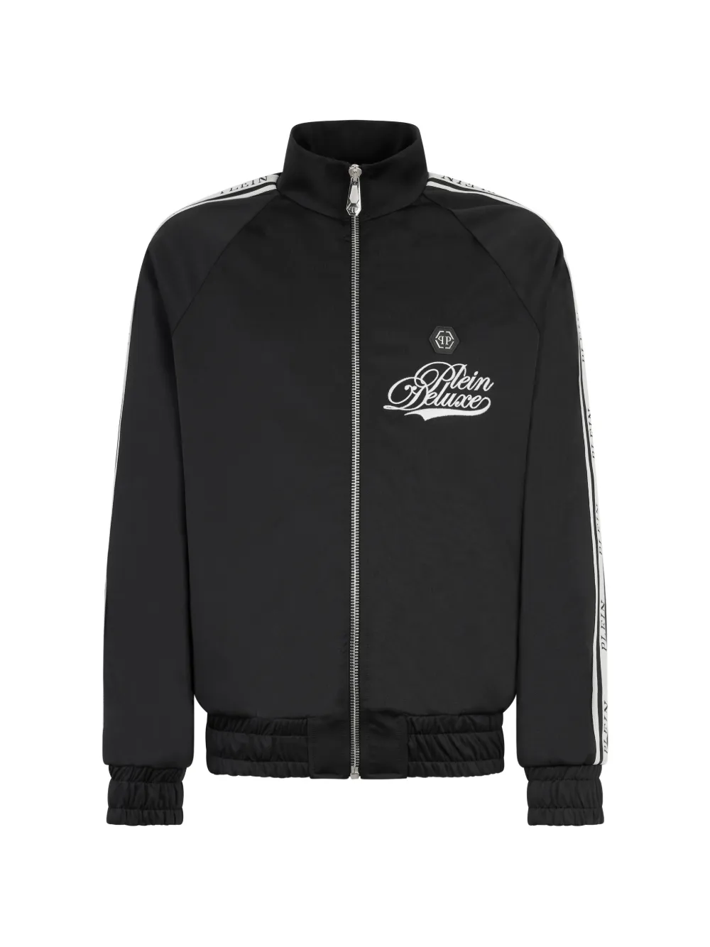 Philipp Plein stripe deluxe signature jacket - Nero