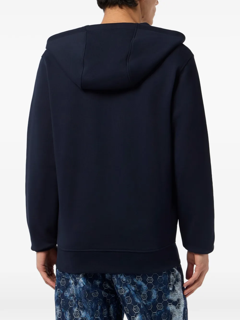 Philipp Plein Hoodie met rits Blauw