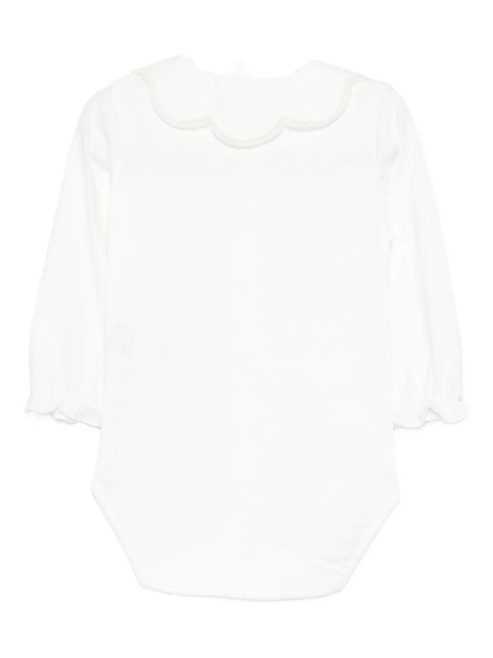 Tartine Et Chocolat embroidered collared top - Wit