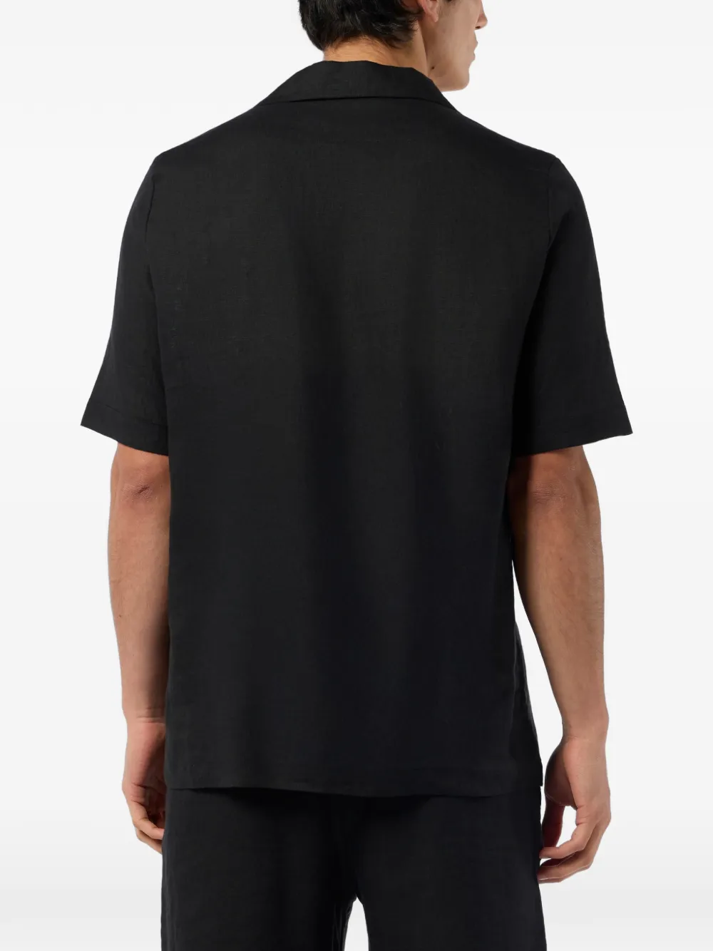 Philipp Plein Bowlingshirt met borduurwerk Zwart