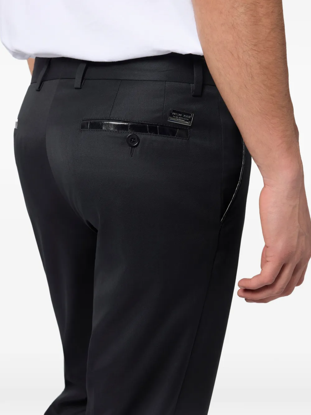 Philipp Plein Pantalon Zwart