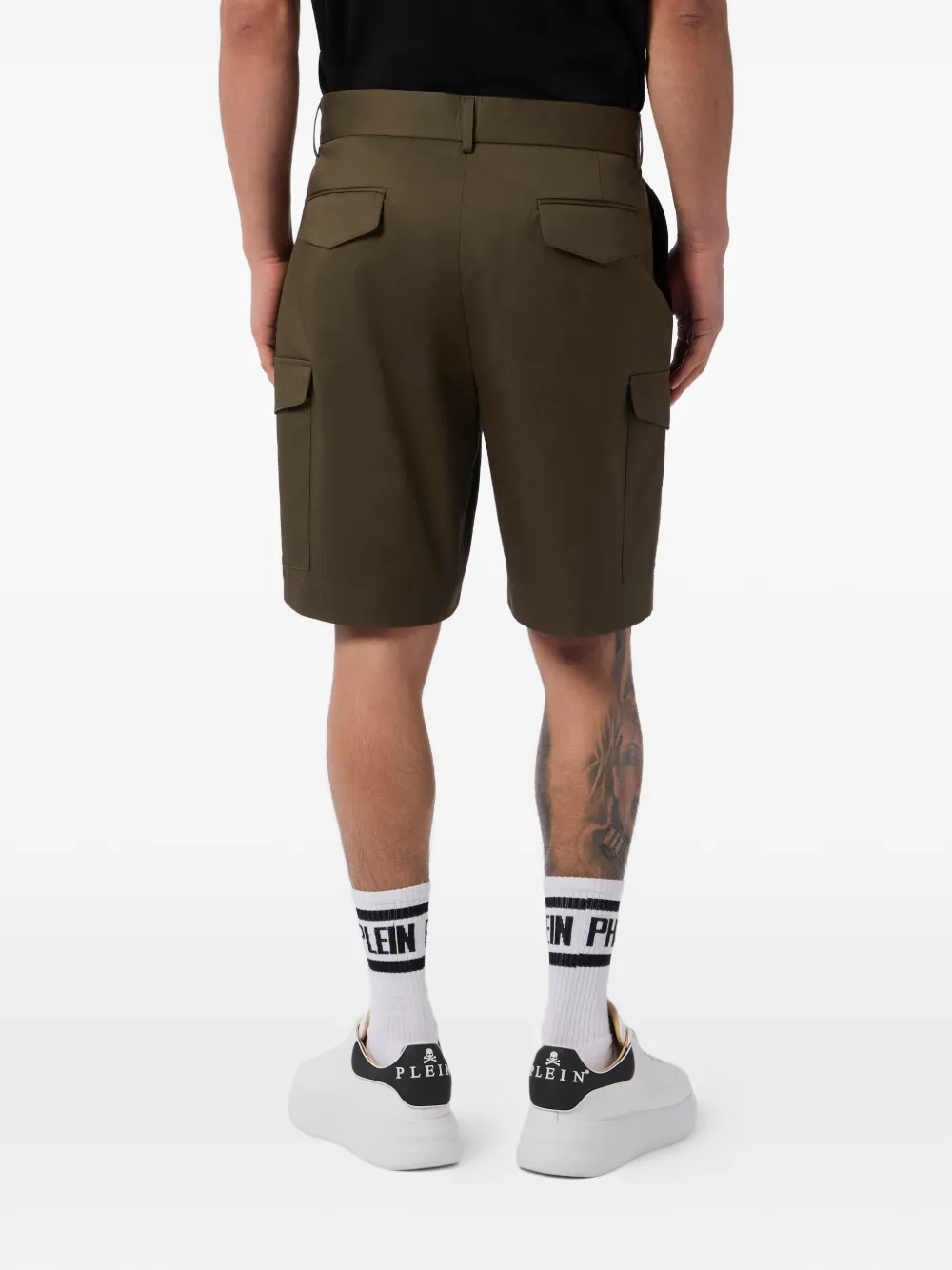 Philipp Plein Cargo shorts Groen
