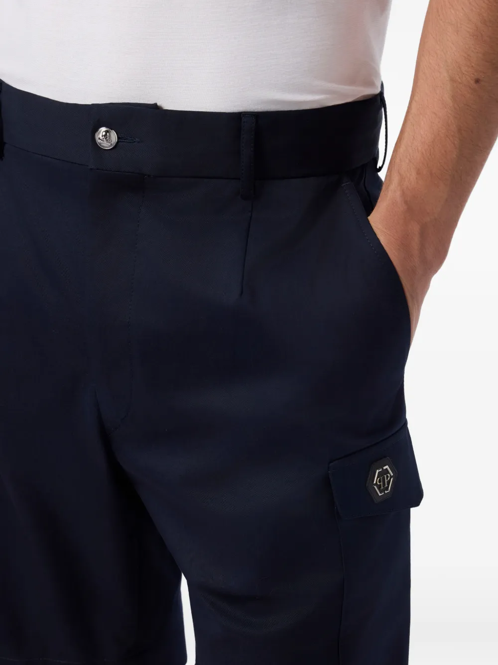 Philipp Plein Cargo shorts Blauw