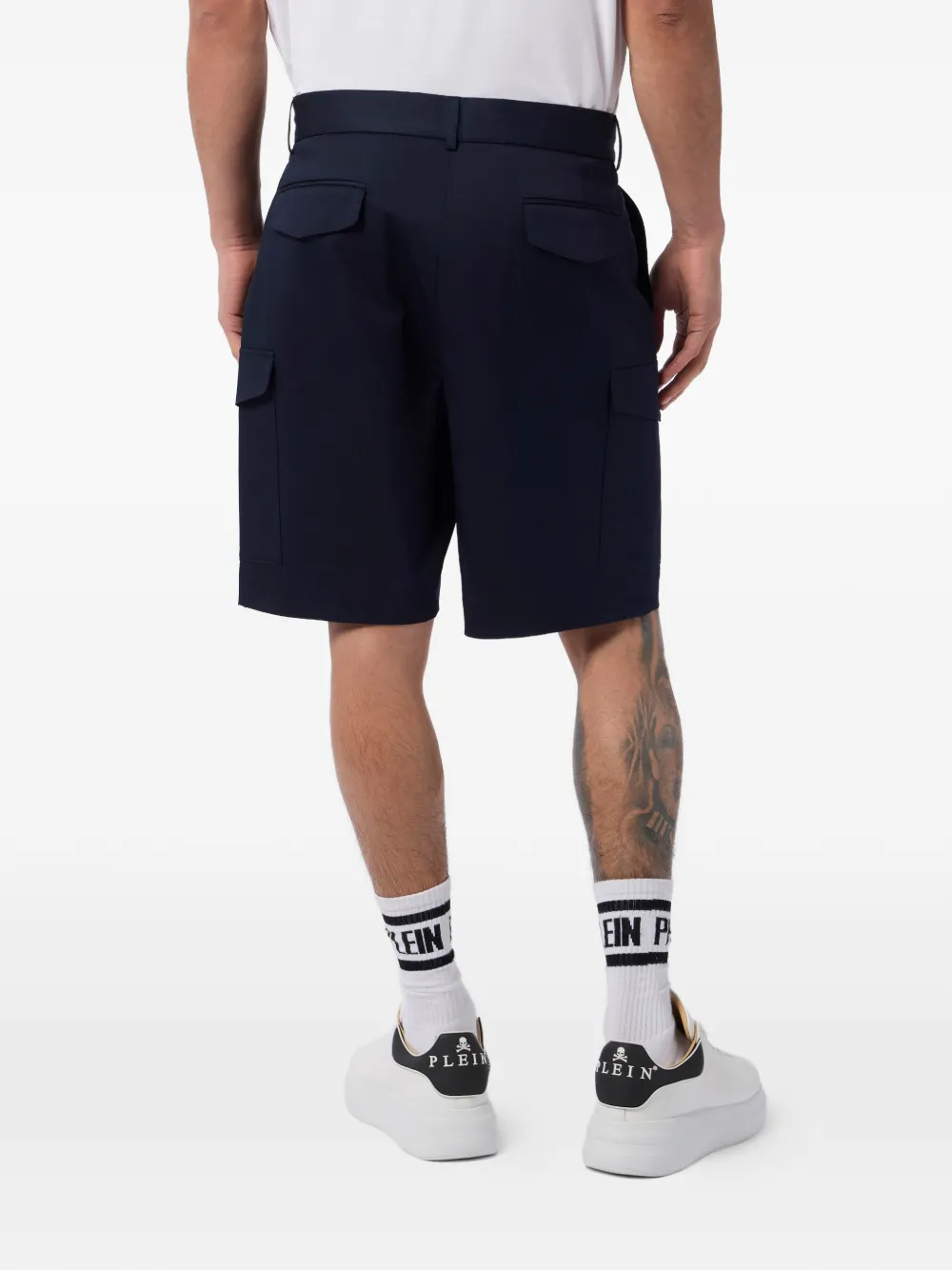 Philipp Plein Cargo shorts Blauw