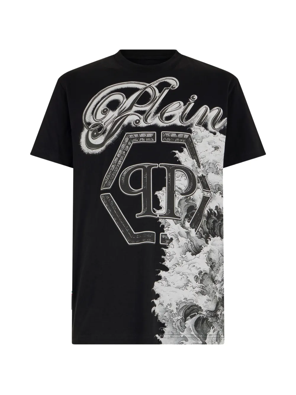 Philipp Plein round-neck graphic T-shirt - Schwarz