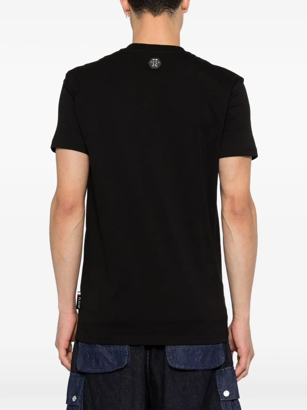 Philipp Plein T-shirt met teddyprint Zwart