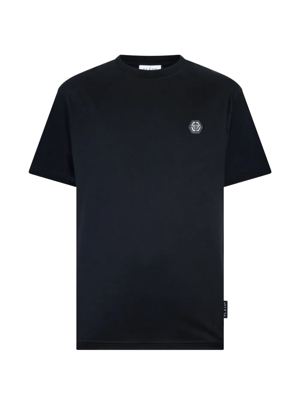 Philipp Plein round-neck logo T-shirt - Schwarz
