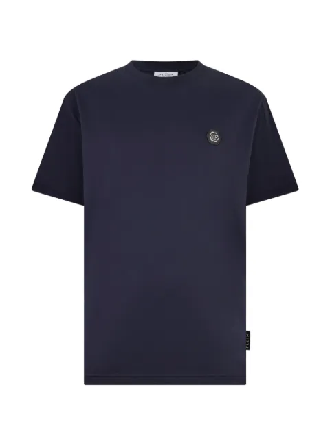 Philipp Plein round-neck logo-appliqué T-shirt