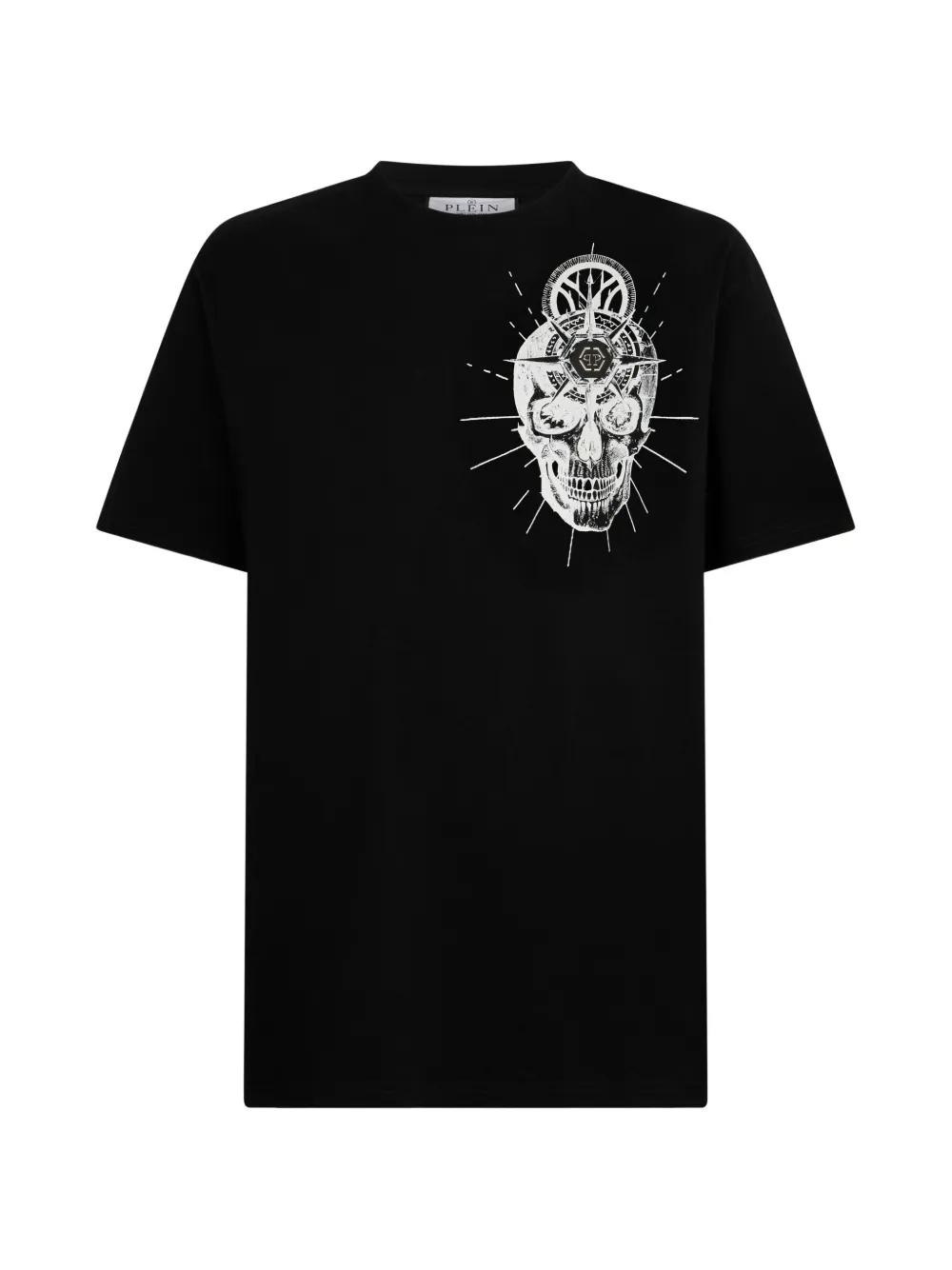 Philipp Plein round-neck skull T-shirt - Schwarz