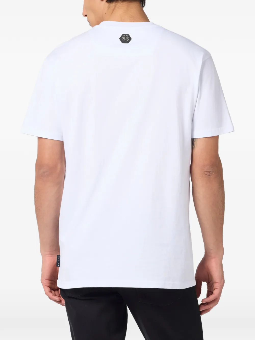 Philipp Plein T-shirt met ronde hals Wit