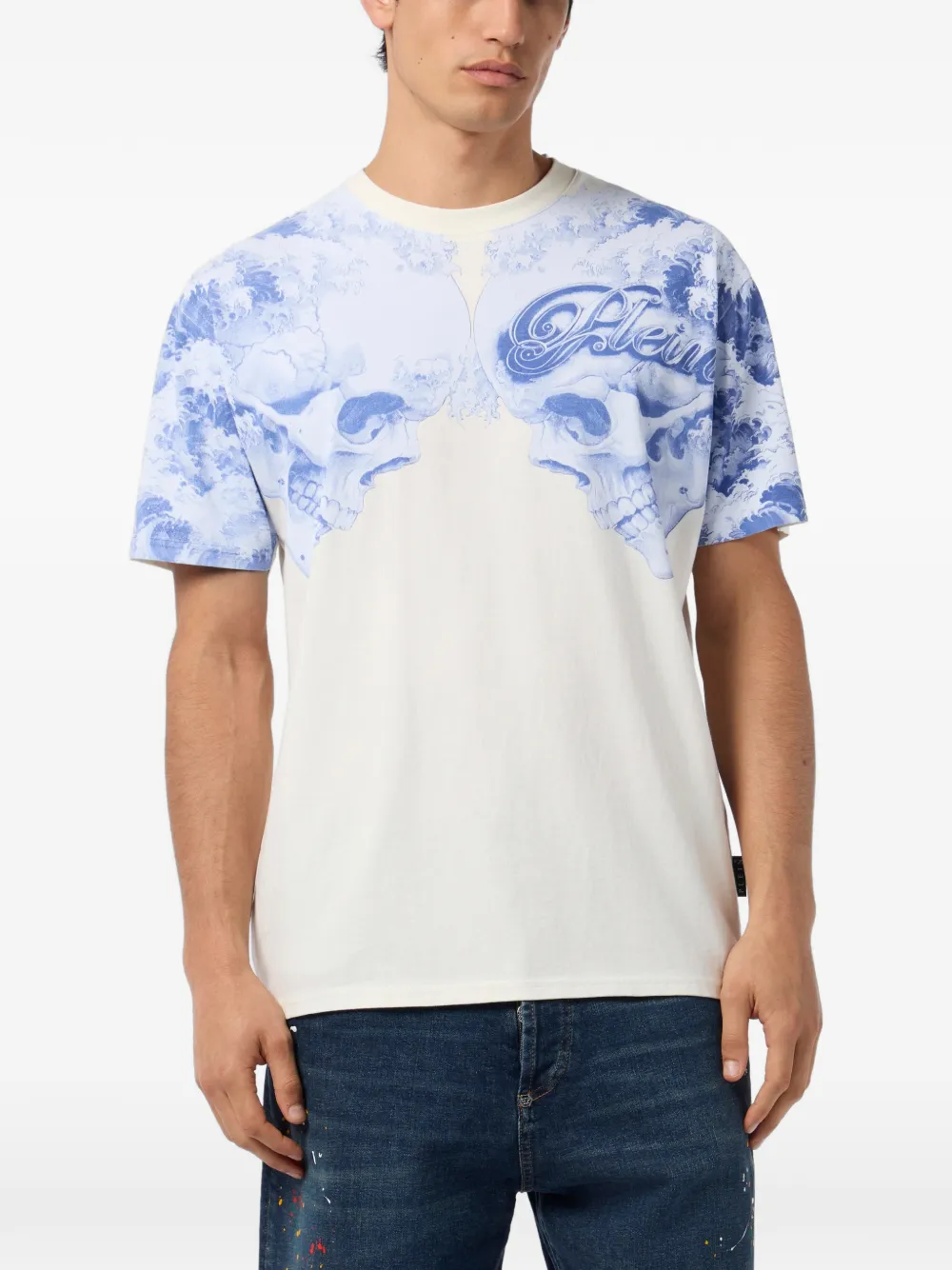 crew-neck skull T-Shirt