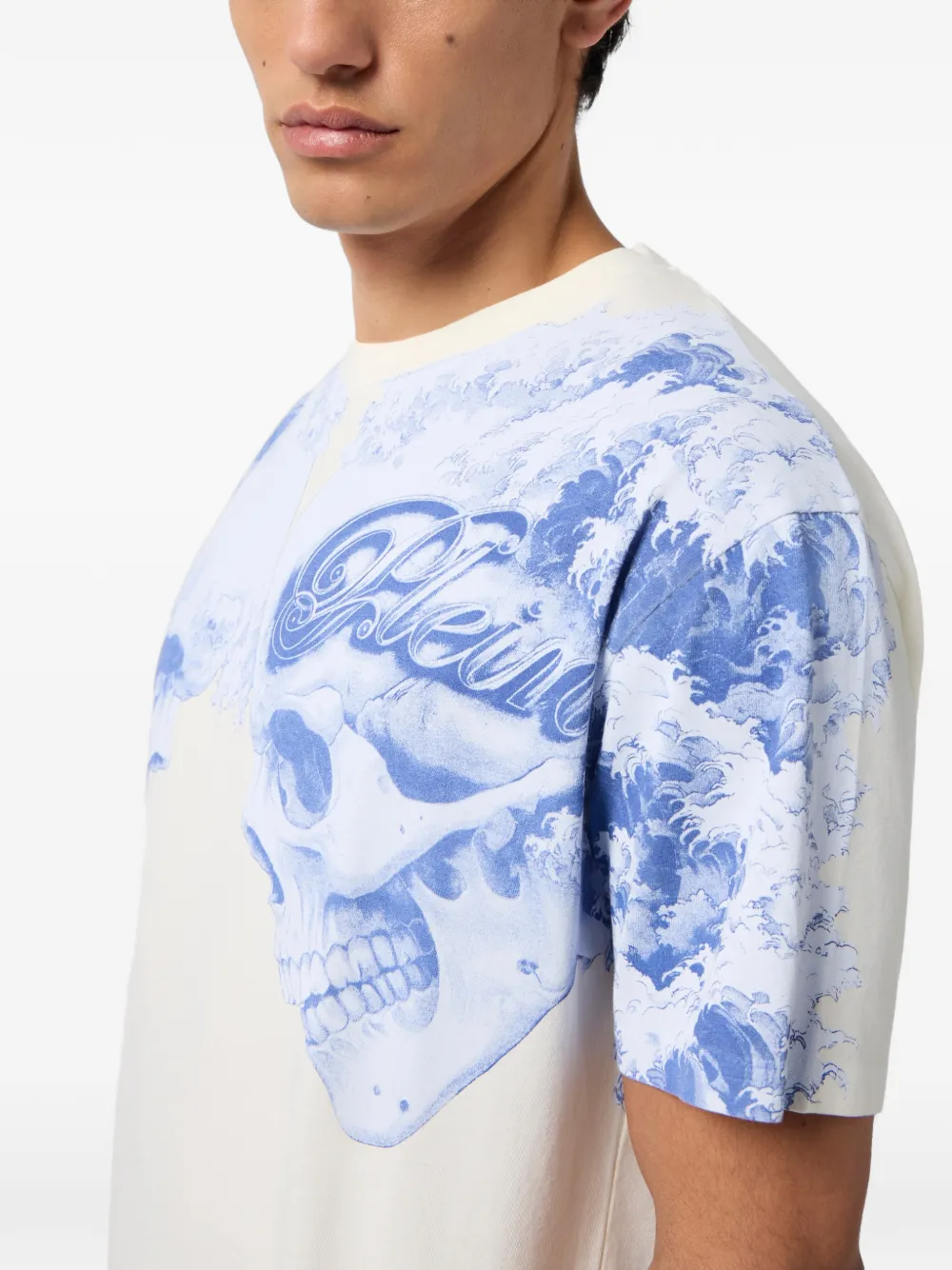 crew-neck skull T-Shirt
