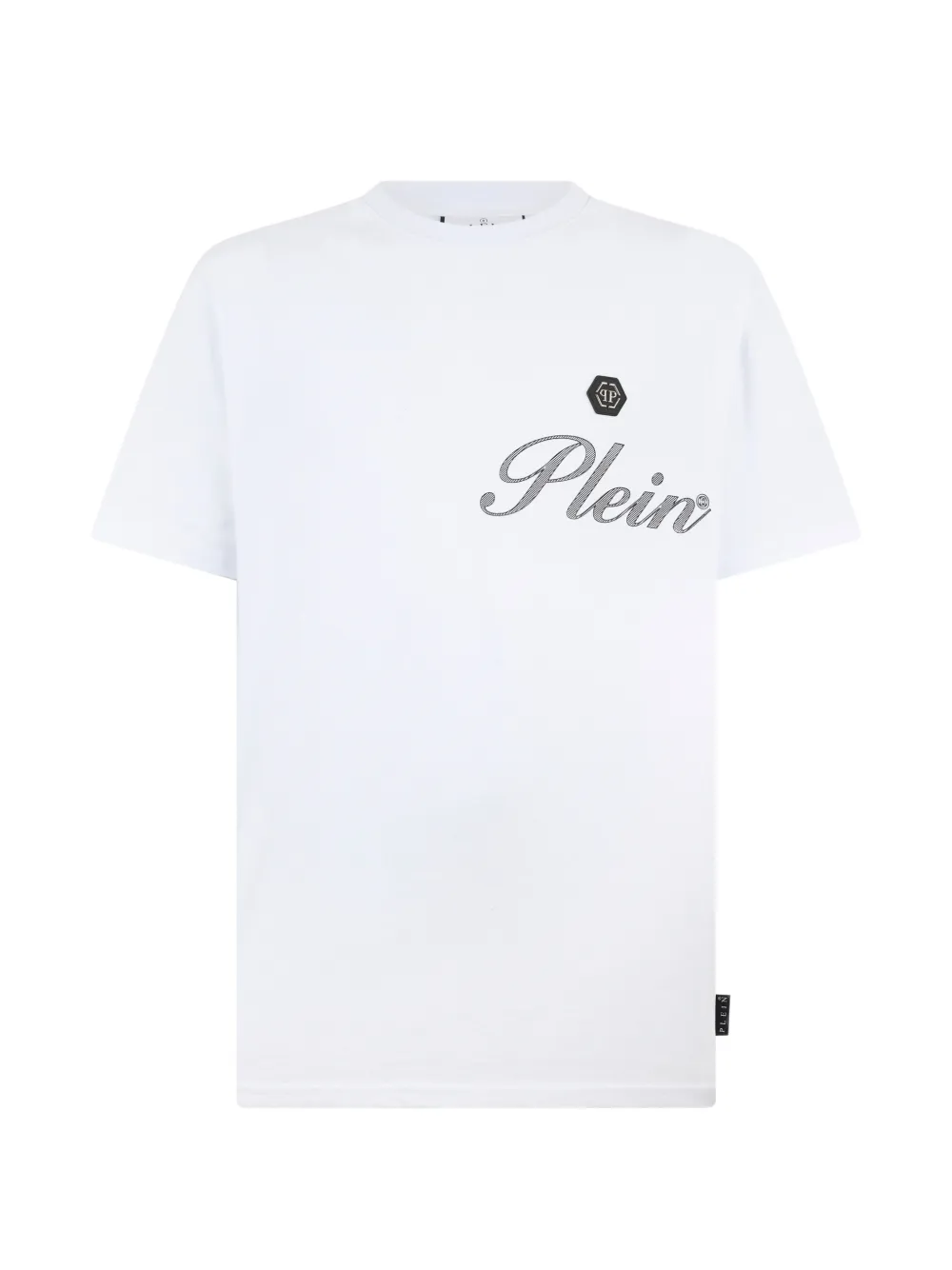 Philipp Plein round-neck signature T-shirt - Weiß
