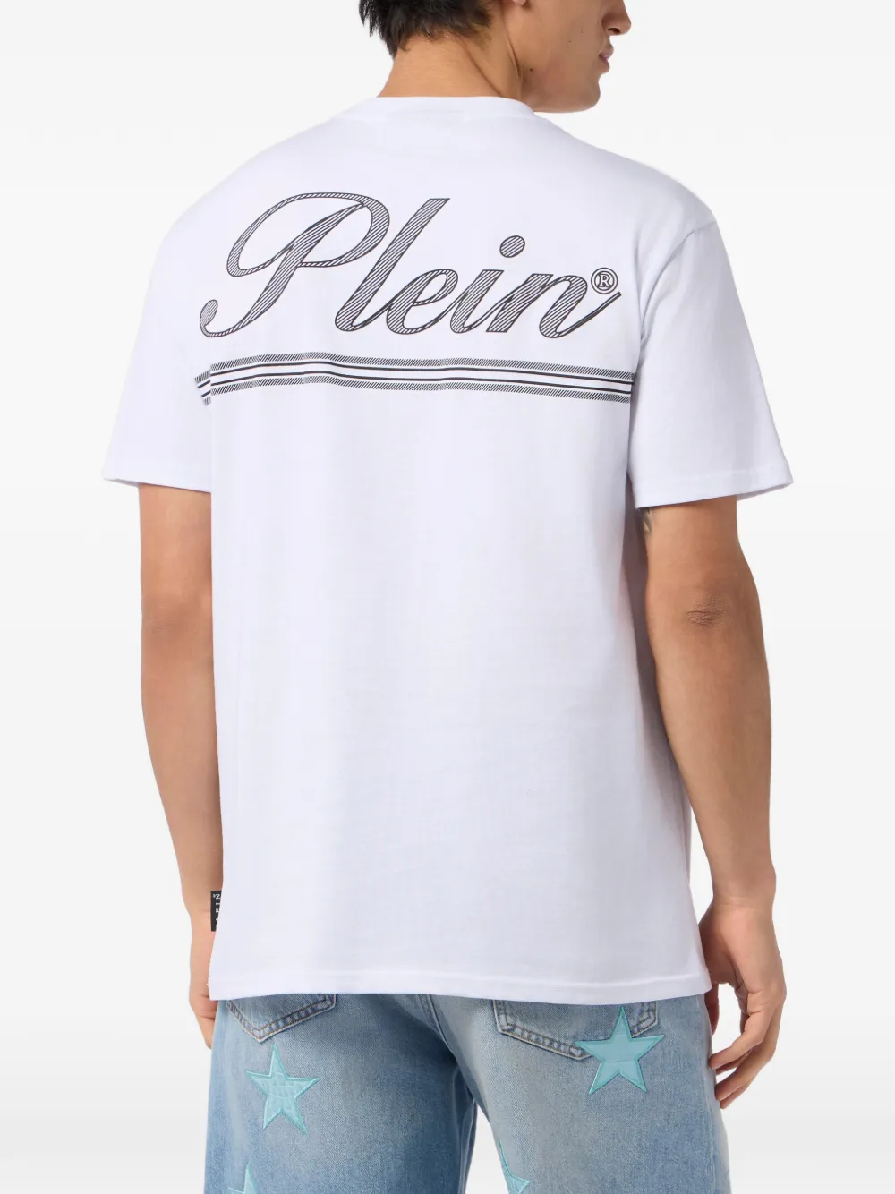 Philipp Plein T-shirt met ronde hals Wit