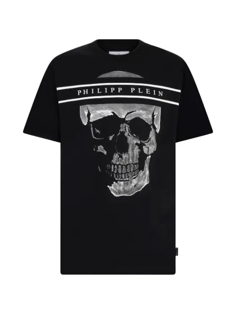 Philipp Plein round-neck skull-logo T-shirt
