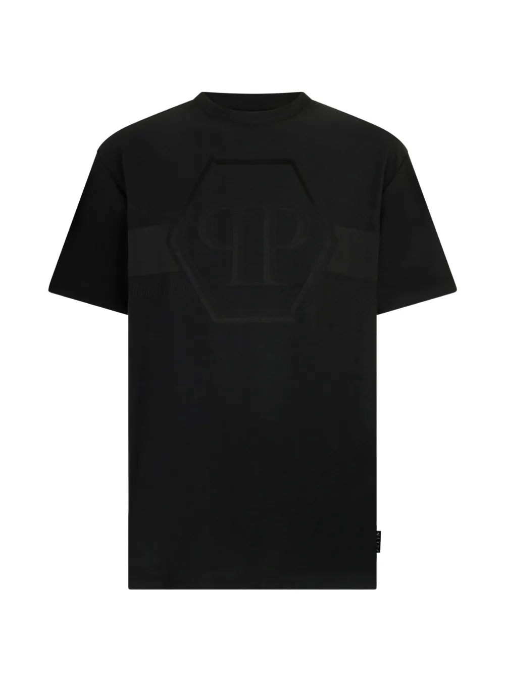 Philipp Plein hexagon round-neck T-shirt - Schwarz