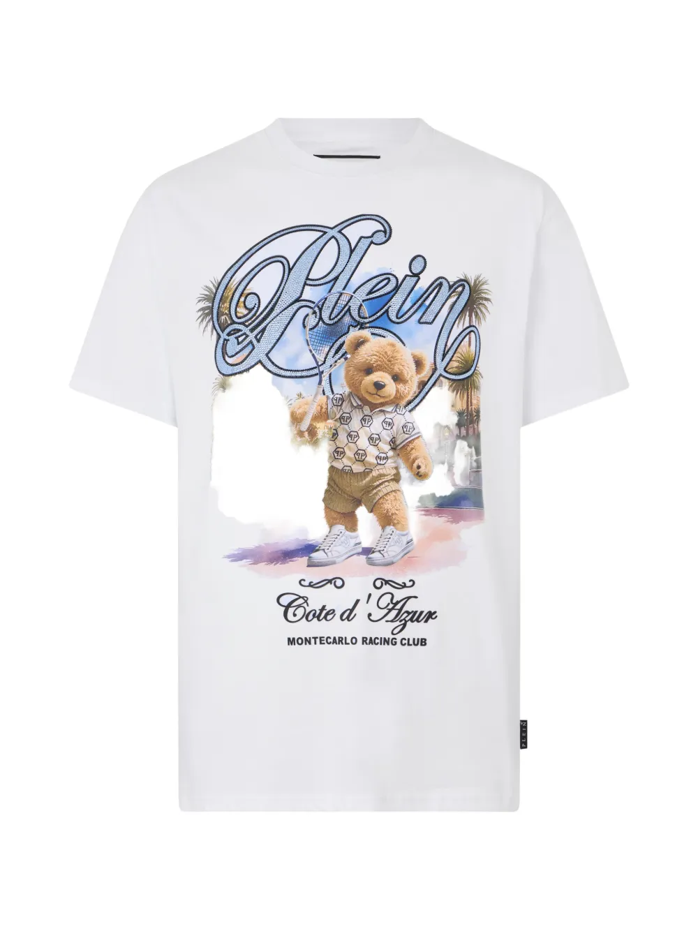 Philipp Plein round-neck graphic T-shirt - Weiß