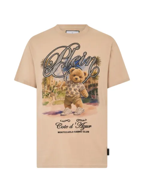 Philipp Plein teddy tennis round-neck T-shirt