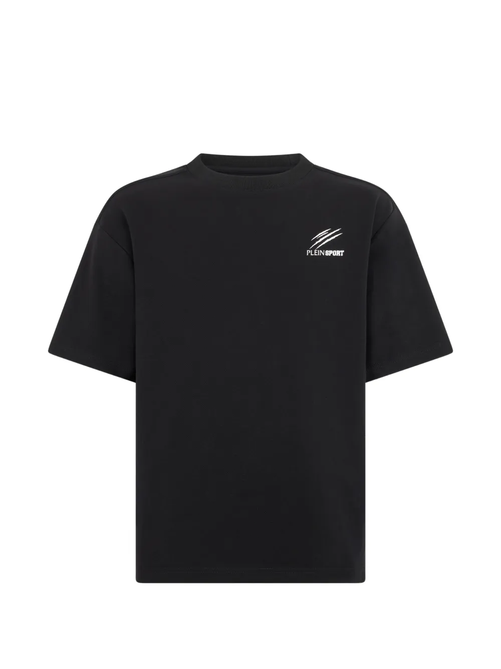 Plein Sport rubberised round neck T-shirt - Nero
