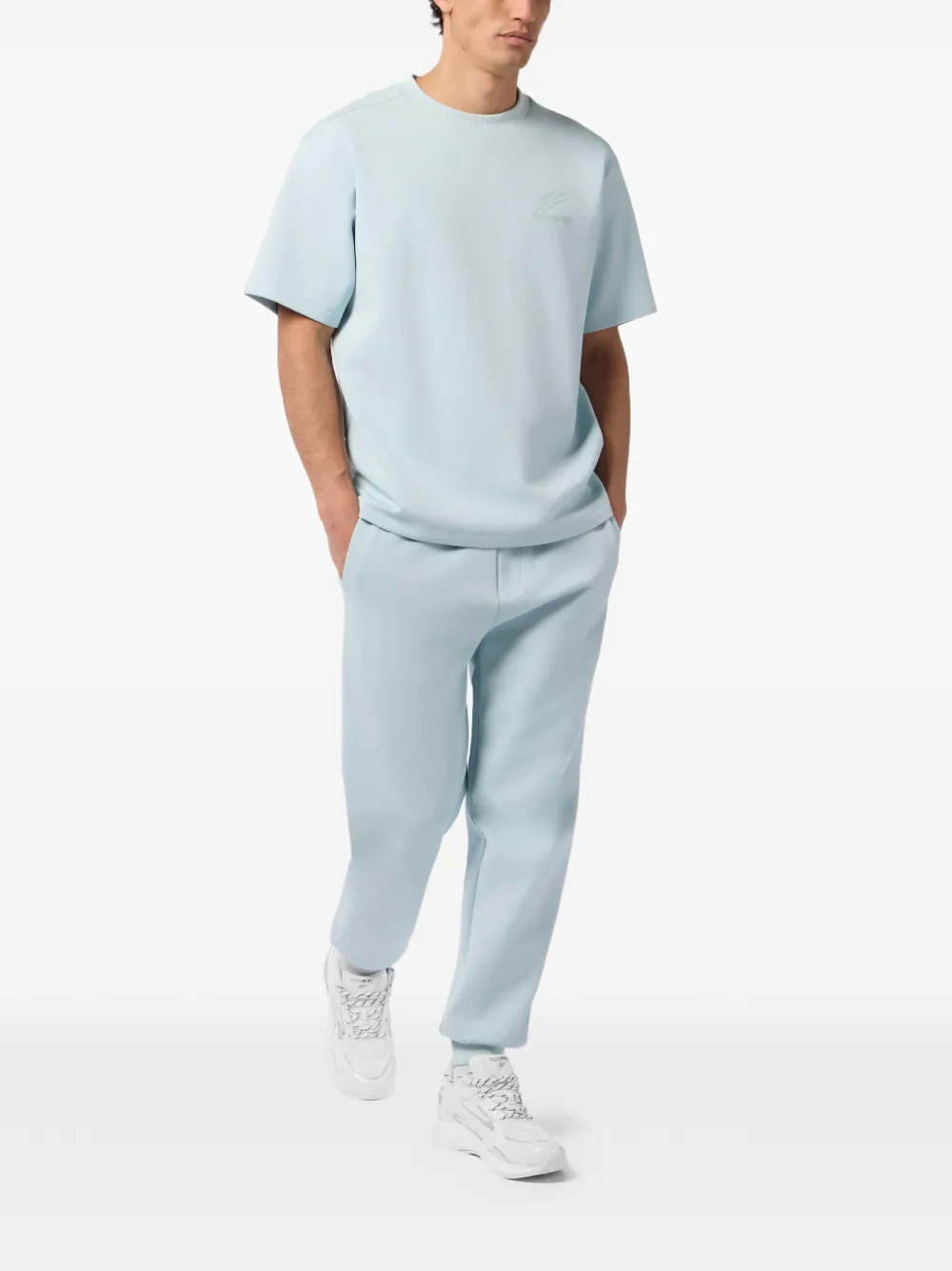 Plein Sport T-shirt met ronde hals Blauw