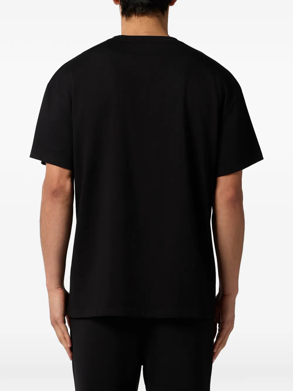 Plein Sport T-shirt met ronde hals Zwart