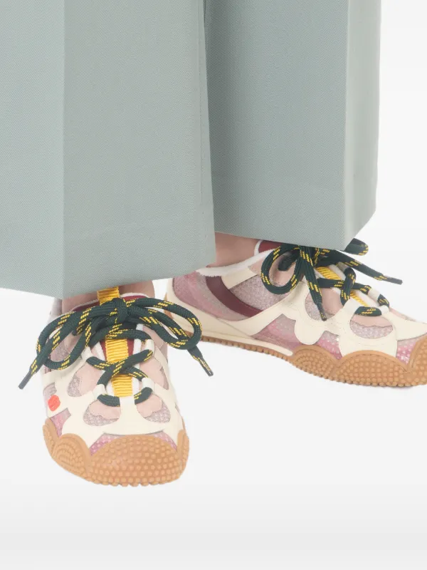 Valentino Garavani Amphibia Sneakers In Rubberized Calfskin And