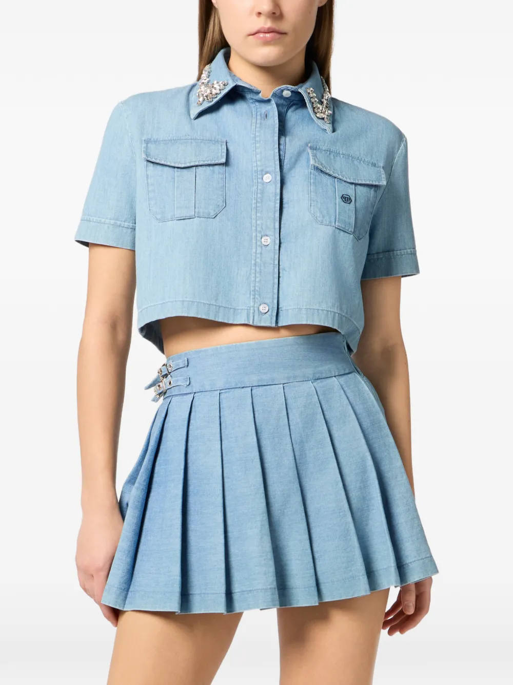  Philipp Plein Short-sleeves Shirt - Blue 
