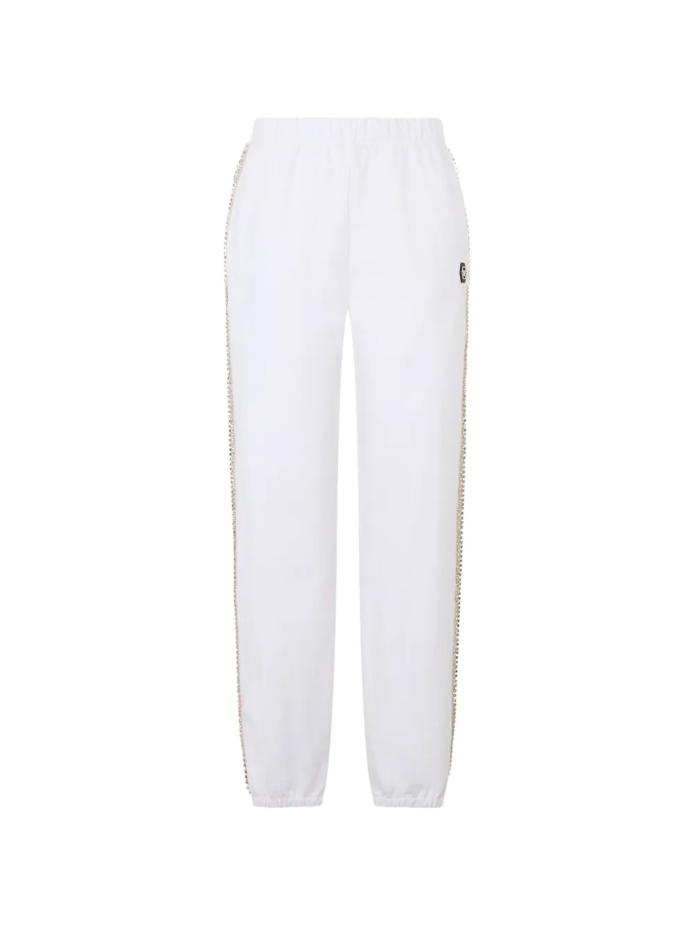 Philipp Plein Joggers con strass - Bianco