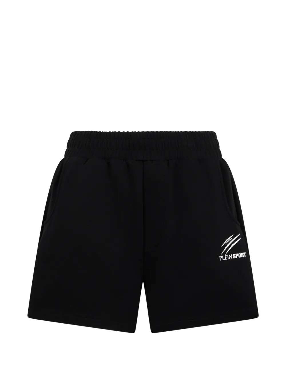 Plein Sport Shorts con vita elasticizzata - Nero