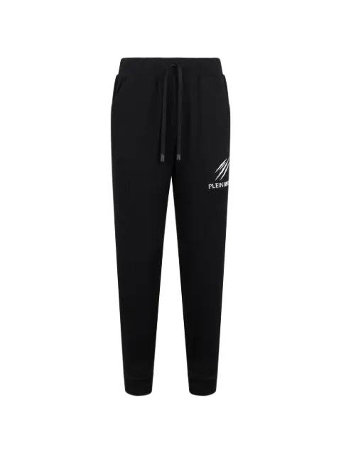 Plein Sport ribbed scratch joggers