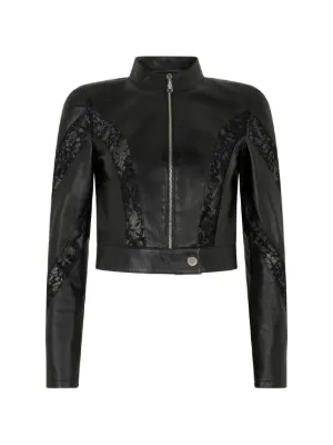 Balmain レザージャケット | ブラック | FARFETCH JP
