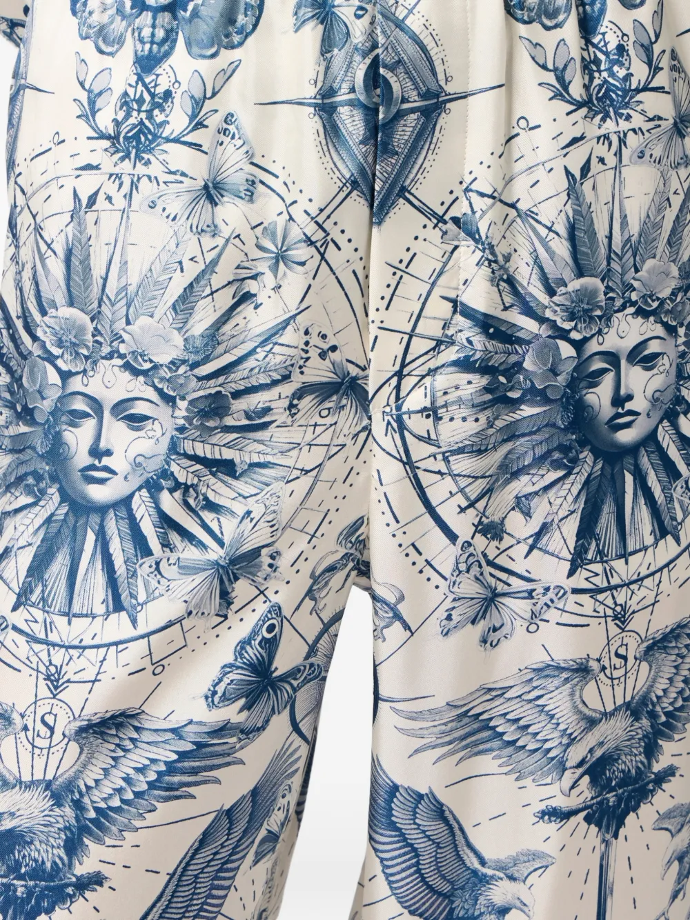 Philipp Plein Broek met print Wit
