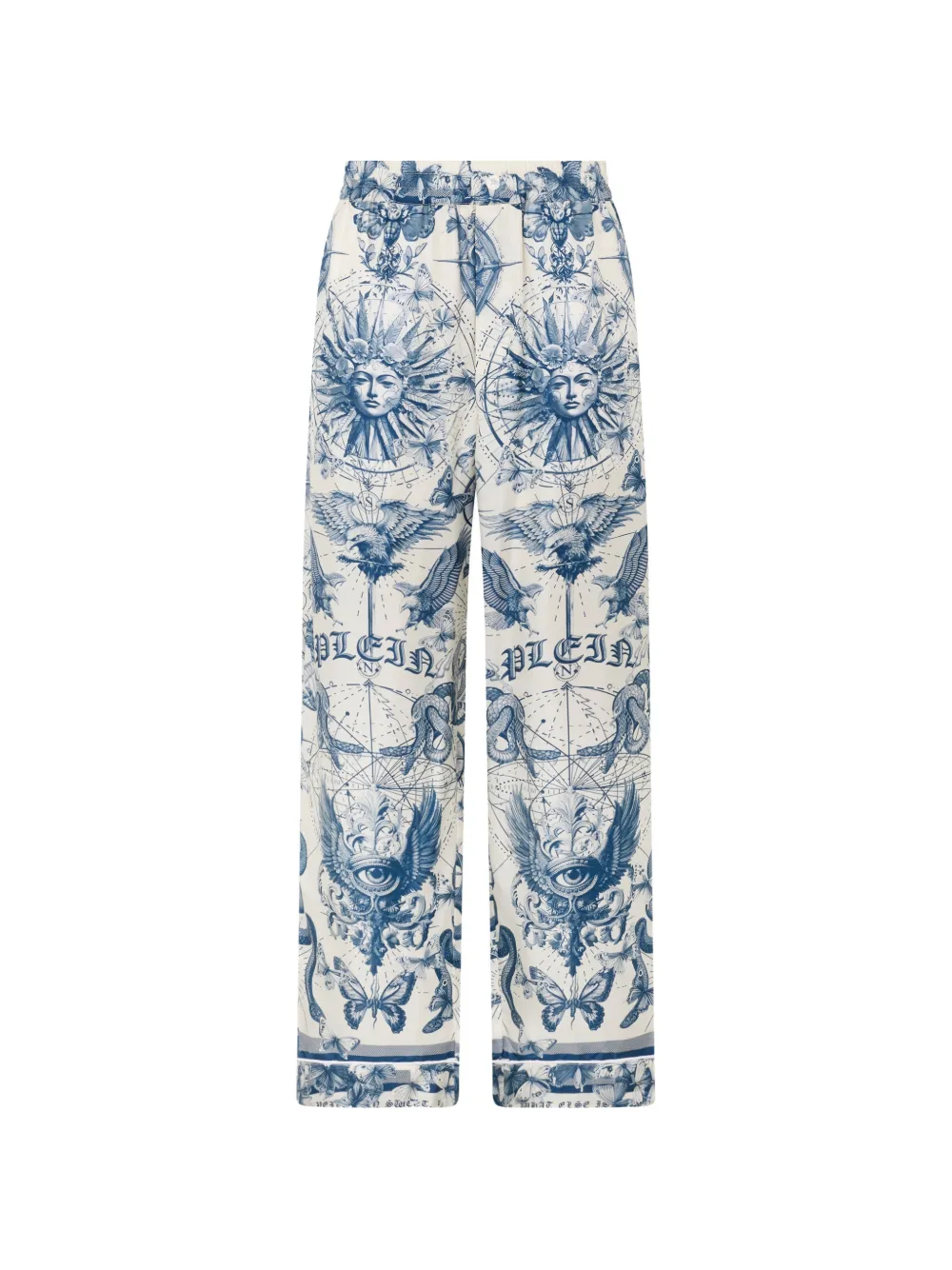 Philipp Plein Hose mit Print - Weiß