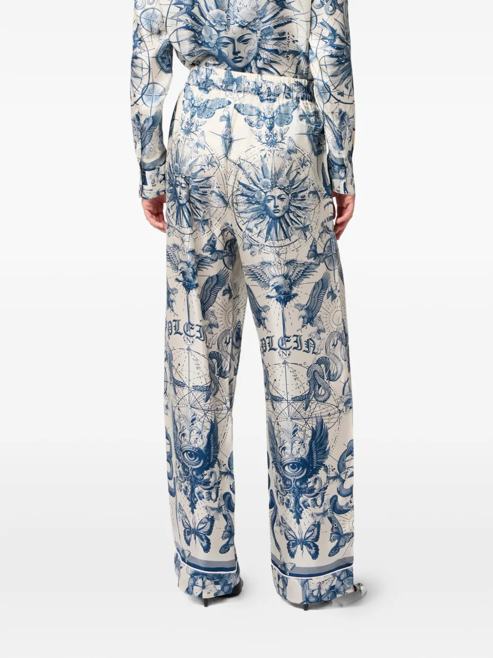 Philipp Plein Broek met print Wit