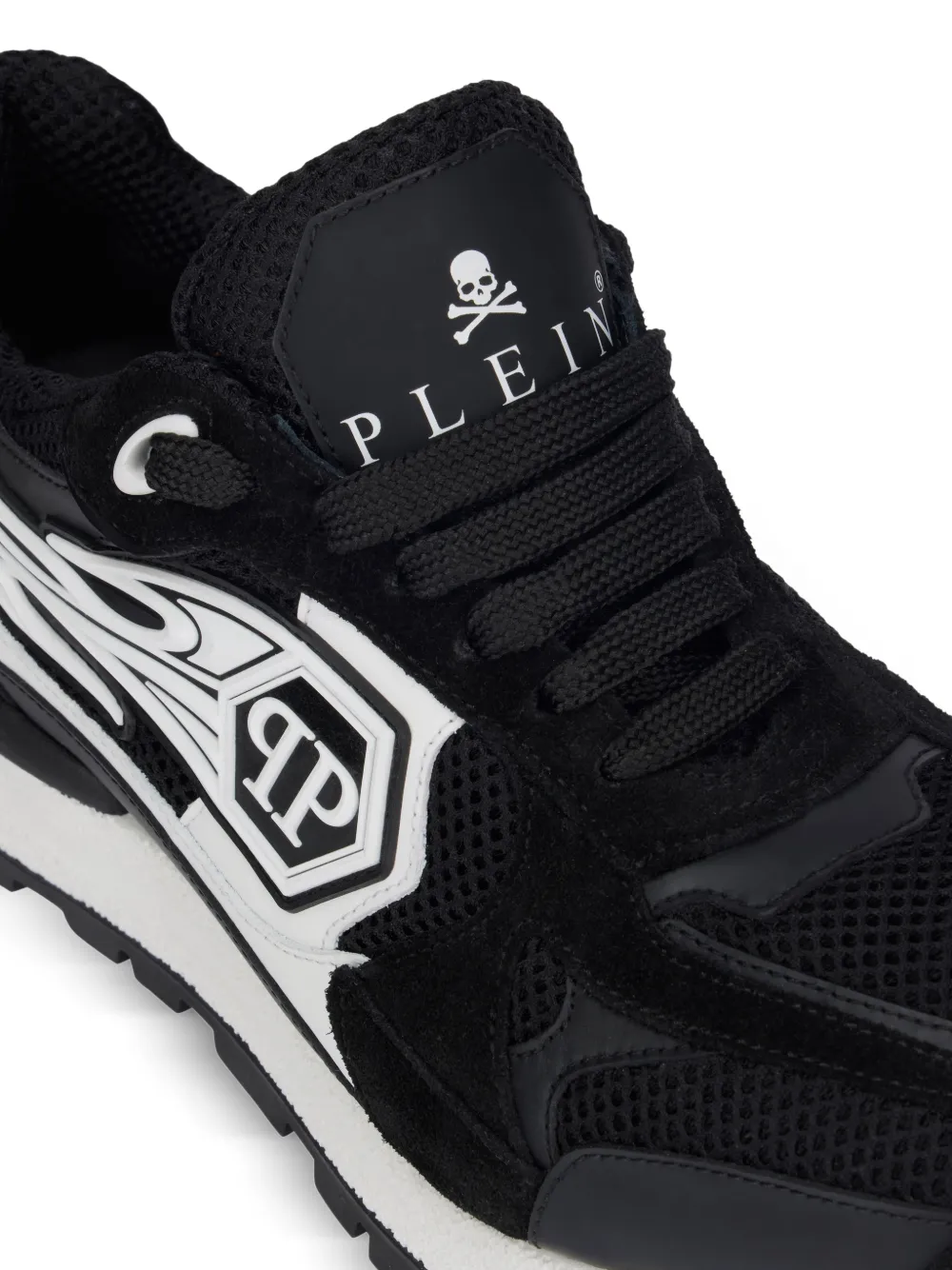 Philipp Plein Sneakers met vlakken Zwart