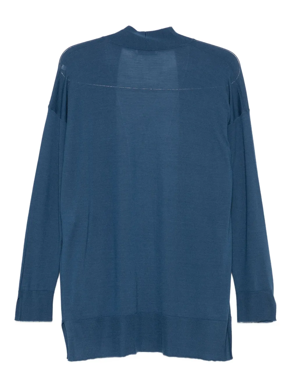 Le Tricot Perugia Vest met zak Blauw